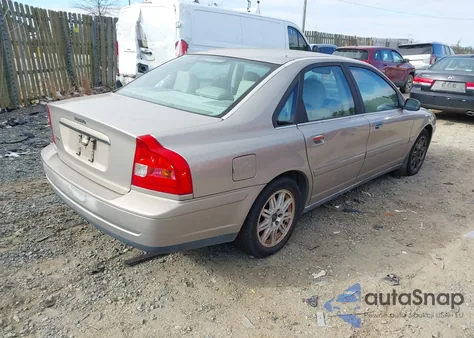 2004 Volvo S80 2.5T from USA, damaged, VIN YV1TS59HX41371481